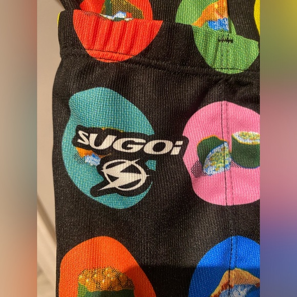 SUGOi 1/2 Zip Cycling Jersey “Sushi Rolls” - Picture 4 of 5